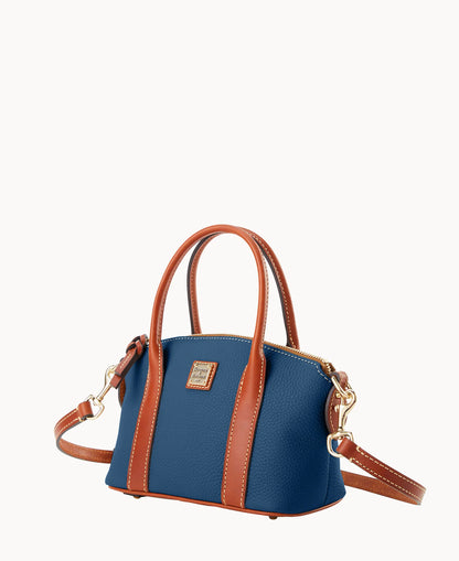 Pebble Grain Small Madeline Satchel