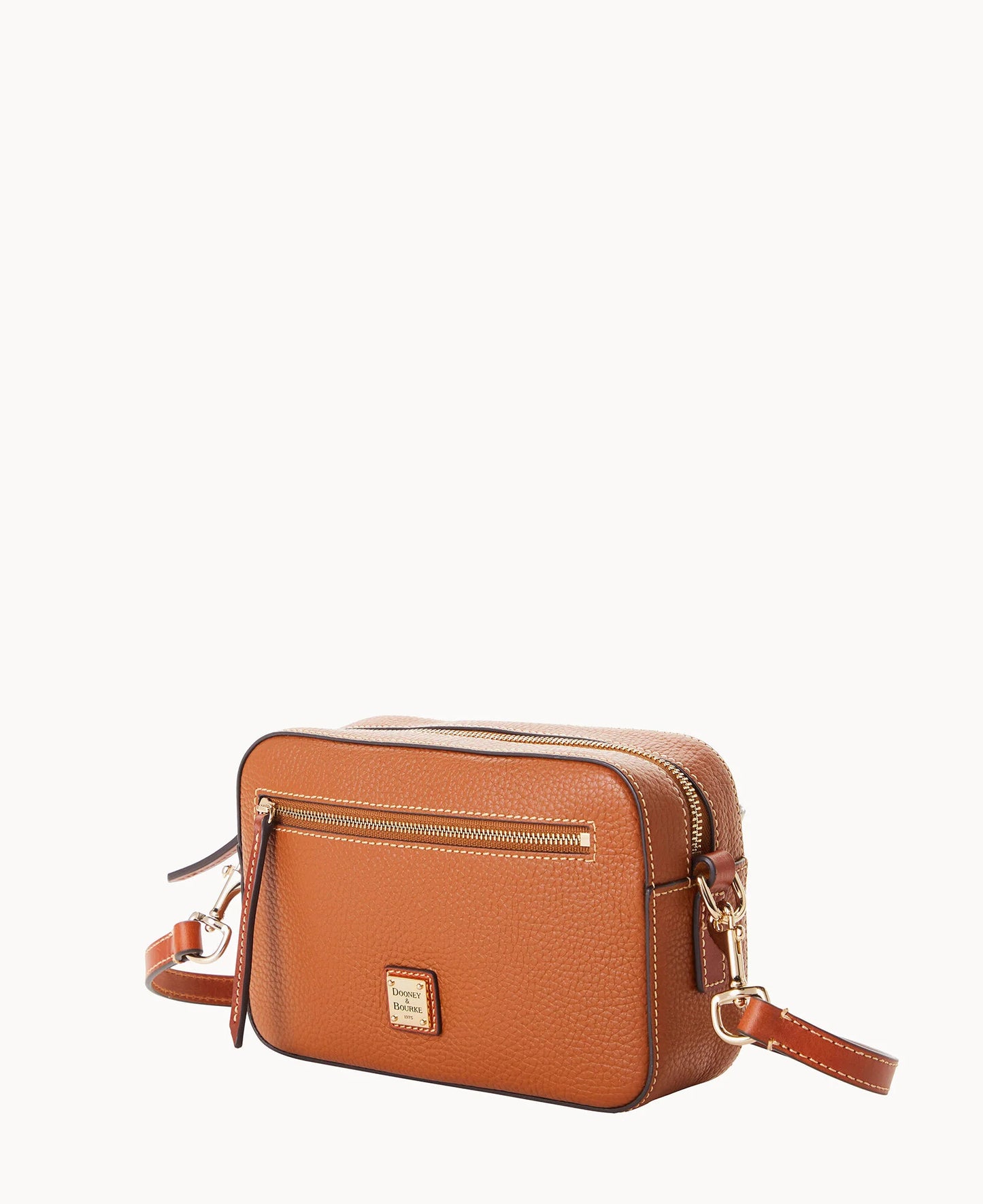 Pebble Grain Camera Zip Crossbody
