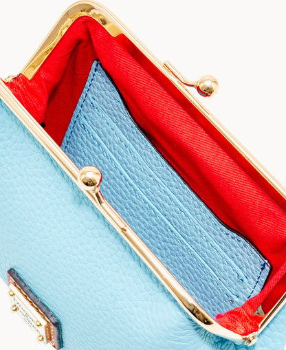 Pebble Grain Large Framed Purse