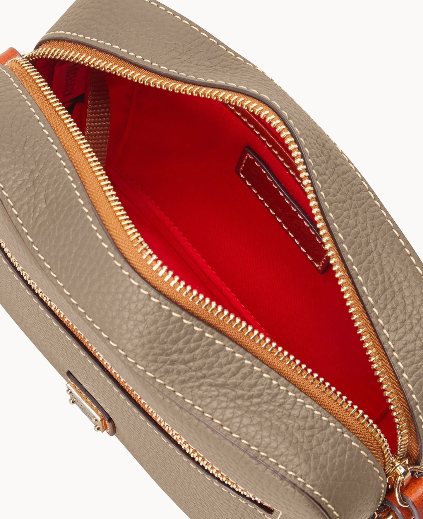 Pebble Grain Camera Zip Crossbody