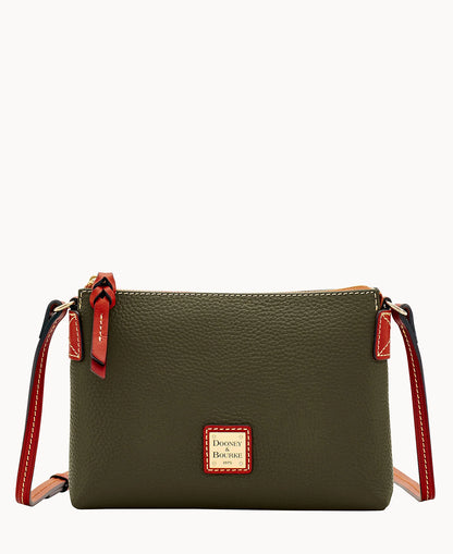 Pebble Grain Crossbody Pouchette