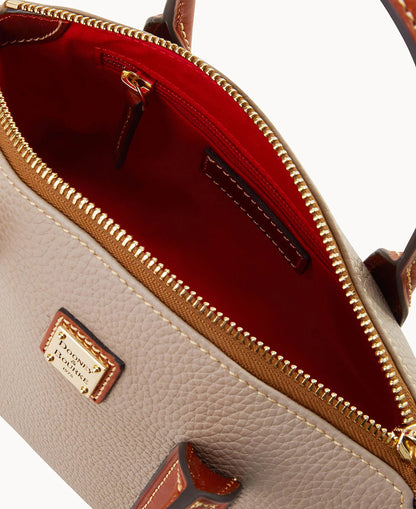 Pebble Grain Small Madeline Satchel