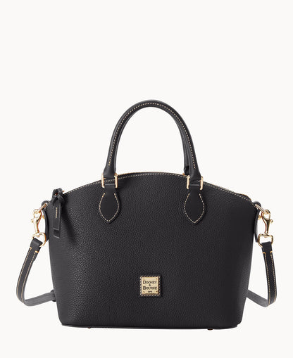Pebble Grain Geena Satchel