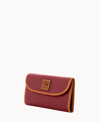 Pebble Grain Continental Clutch