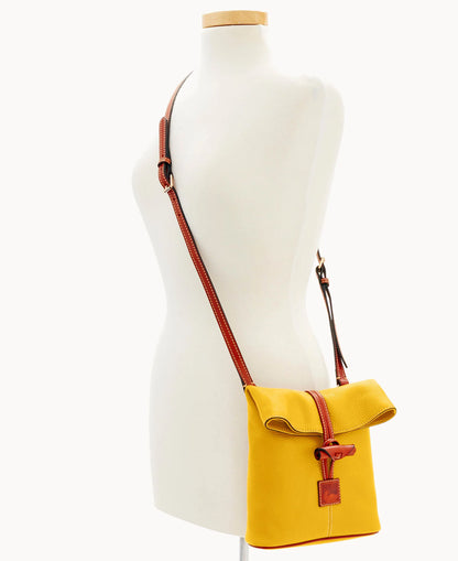 Pebble Grain Toggle Crossbody