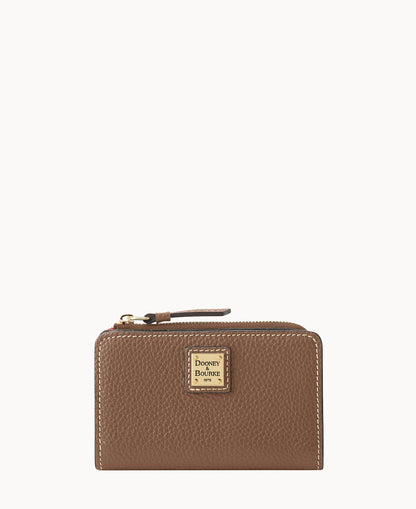 Pebble Grain Zip Credit Card Wallet 14