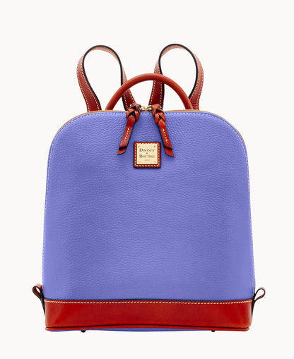 Pebble Grain Zip Pod Backpack
