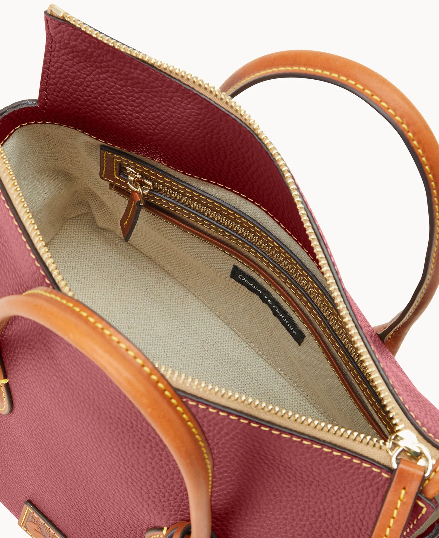 Pebble Grain Satchel