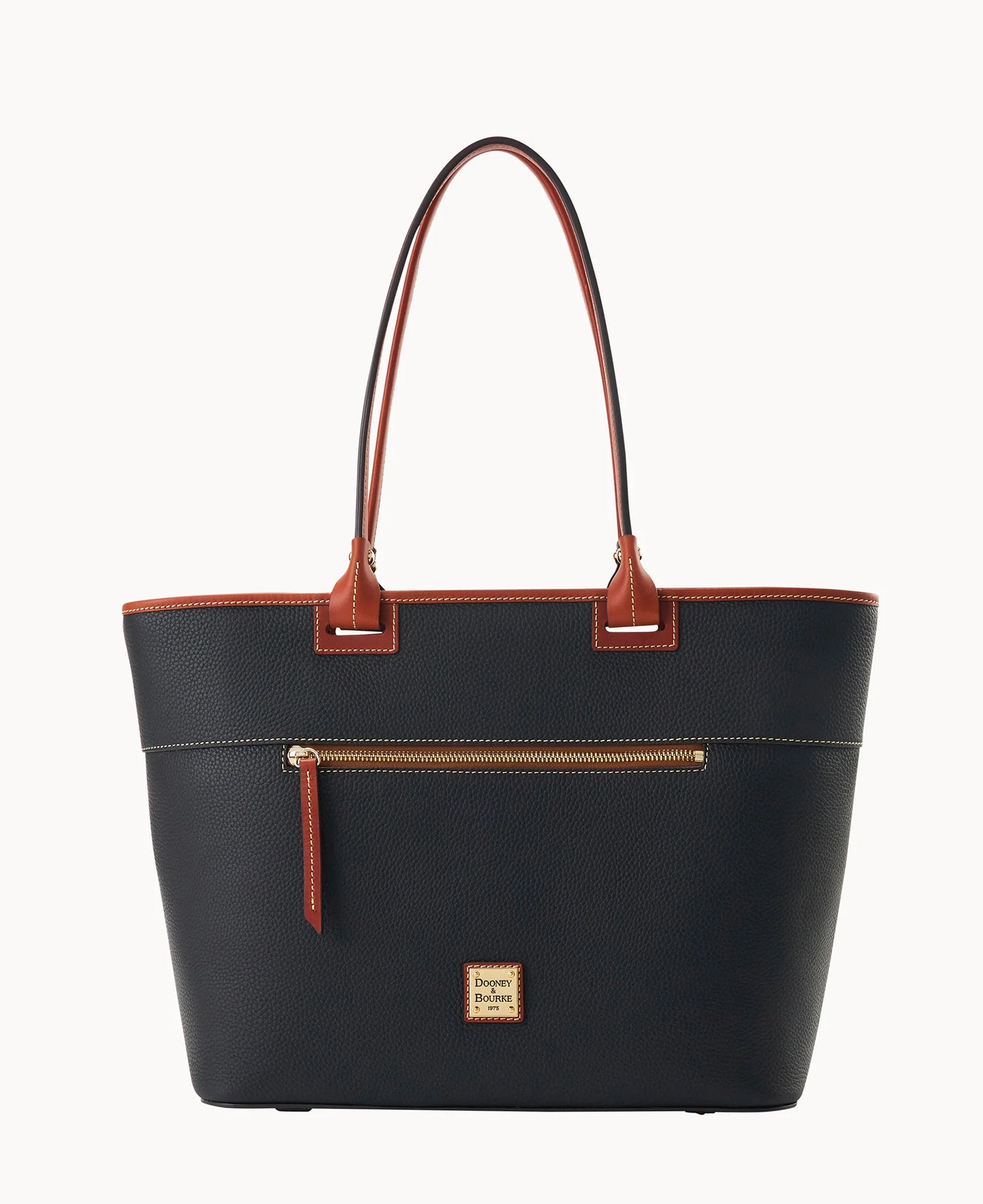 Pebble Grain Large Zip Tote