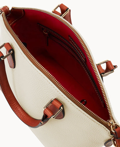 Pebble Grain Geena Satchel