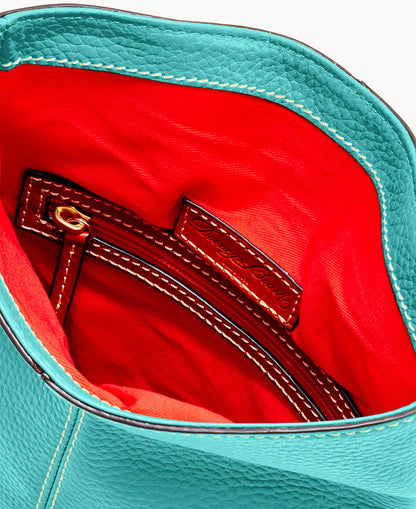 Pebble Grain Toggle Crossbody