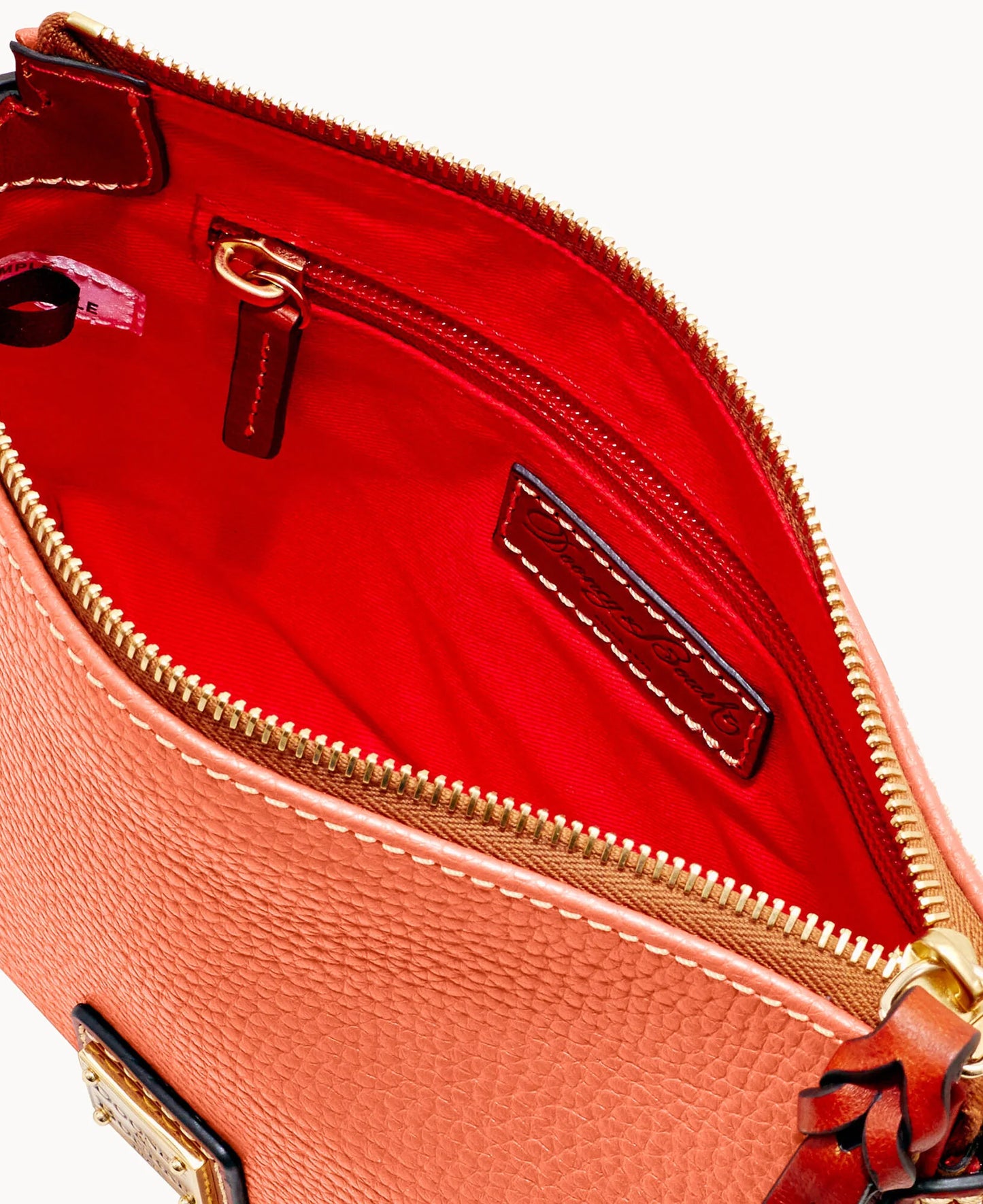 Pebble Grain Crossbody Pouchette