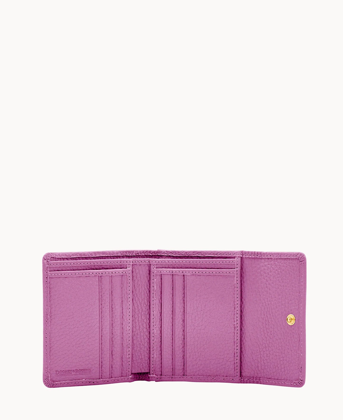 Pebble Grain Small Flap Wallet