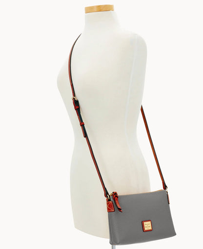 Pebble Grain Crossbody Pouchette