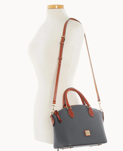 Pebble Grain Geena Satchel