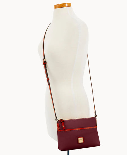 Pebble Grain Ginger Crossbody