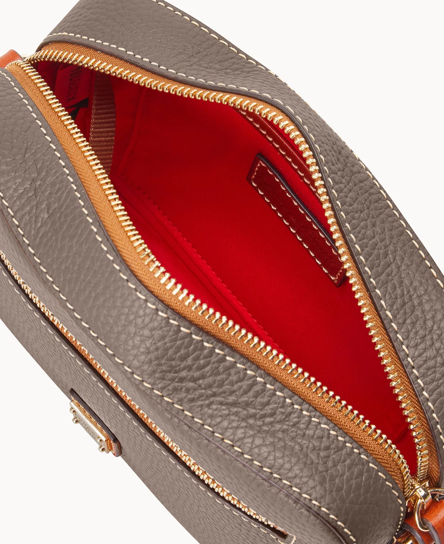Pebble Grain Camera Zip Crossbody