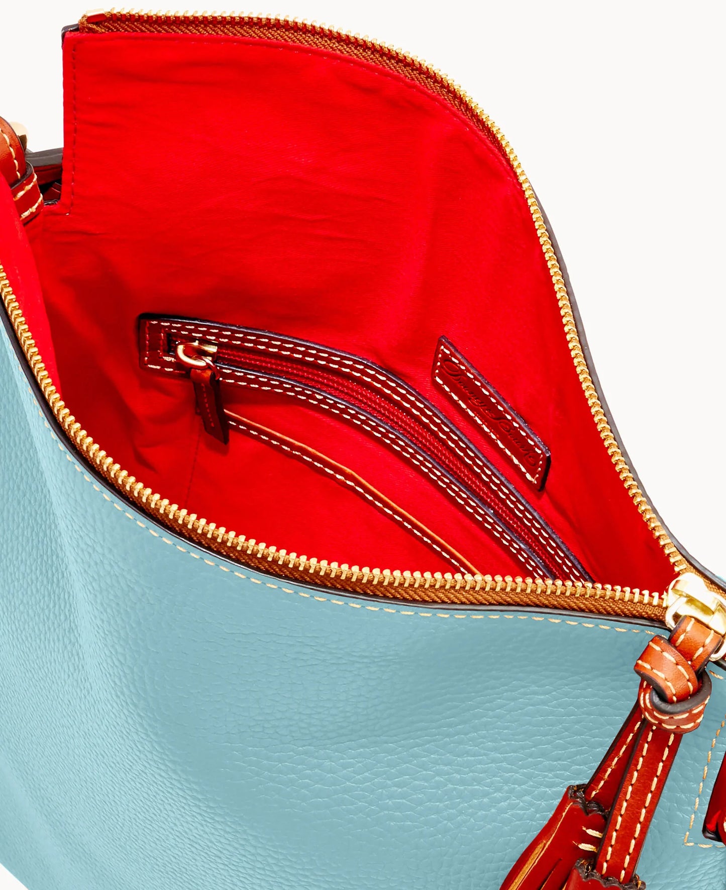 Pebble Grain Twist Strap Hobo