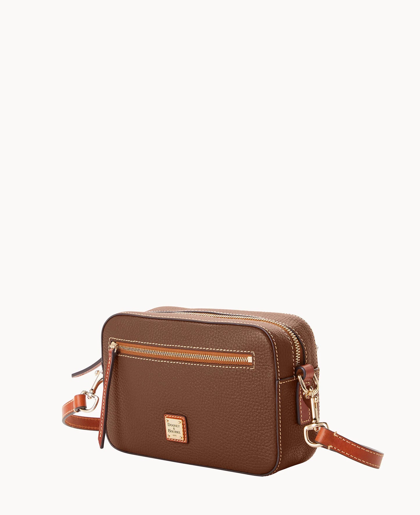 Pebble Grain Camera Zip Crossbody