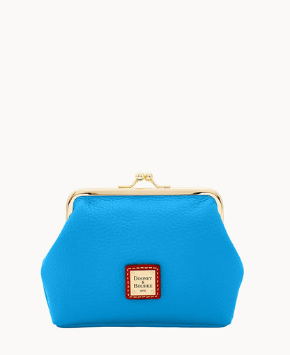 Pebble Grain Large Framed Purse
