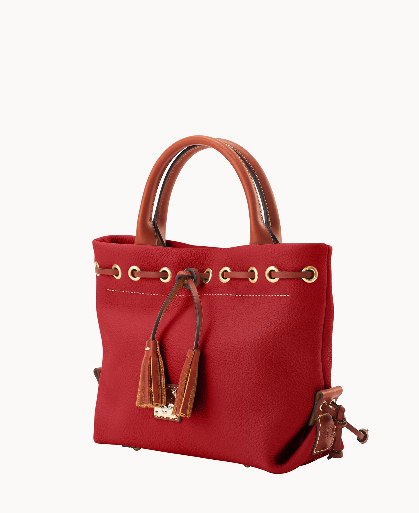 Pebble Grain Tassel Tote