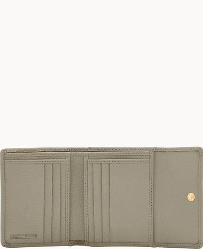 Pebble Grain Small Flap Wallet
