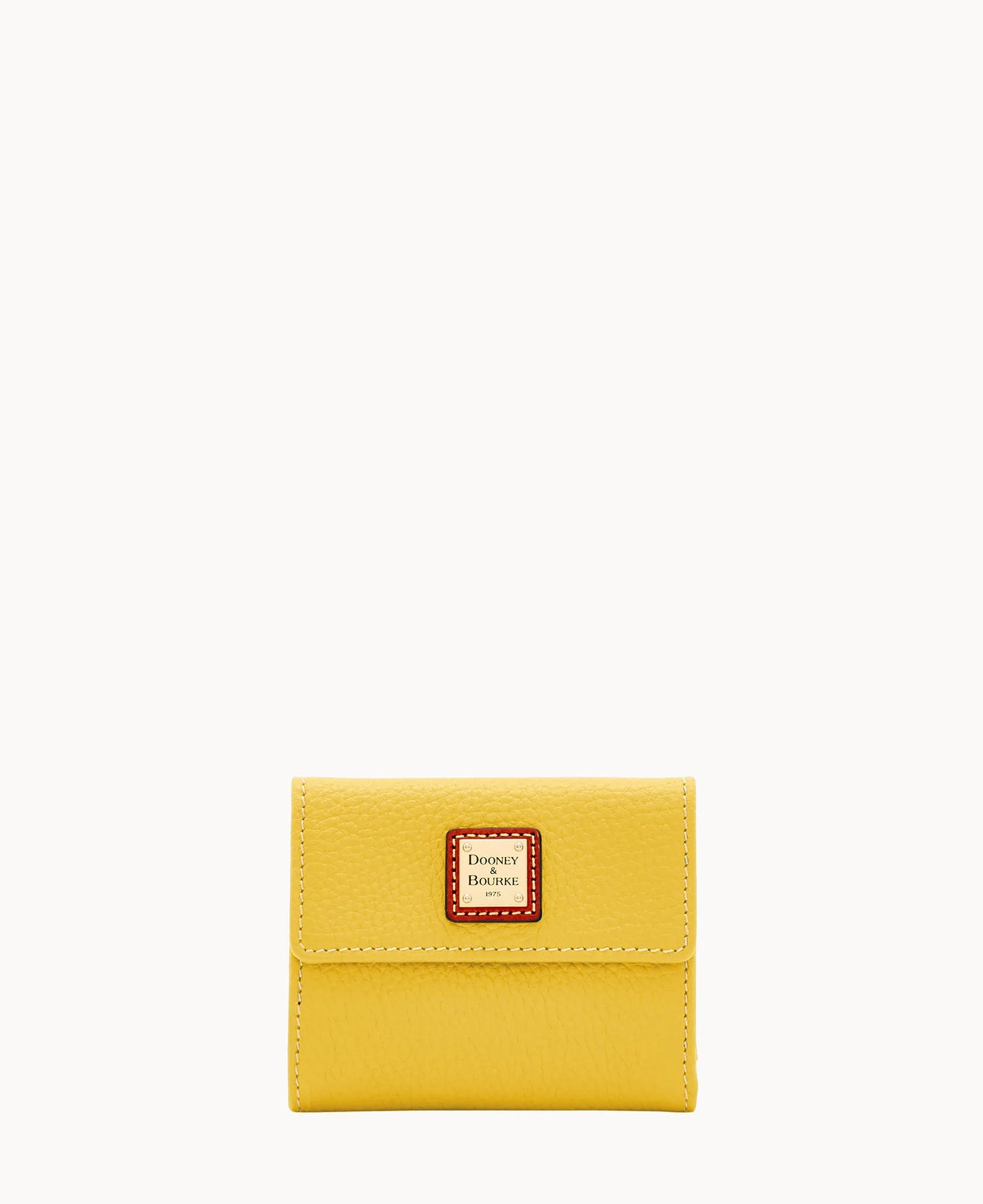 Pebble Grain Small Flap Wallet