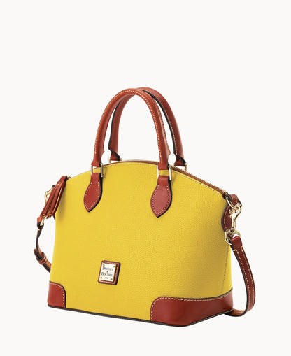 Pebble Grain Geena Satchel