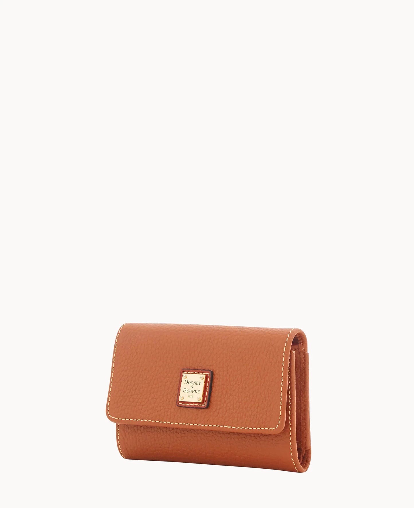 Pebble Grain Flap Wallet