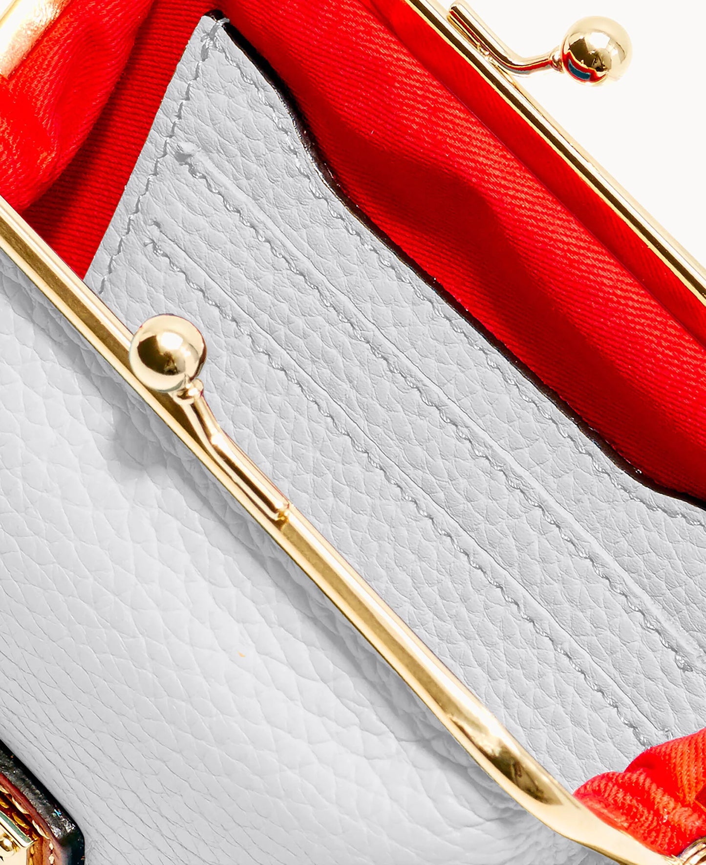 Pebble Grain Large Framed Purse