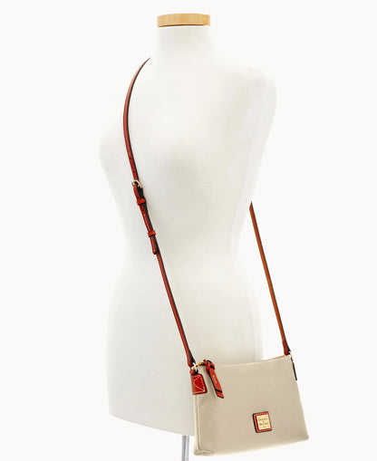 Pebble Grain Crossbody Pouchette