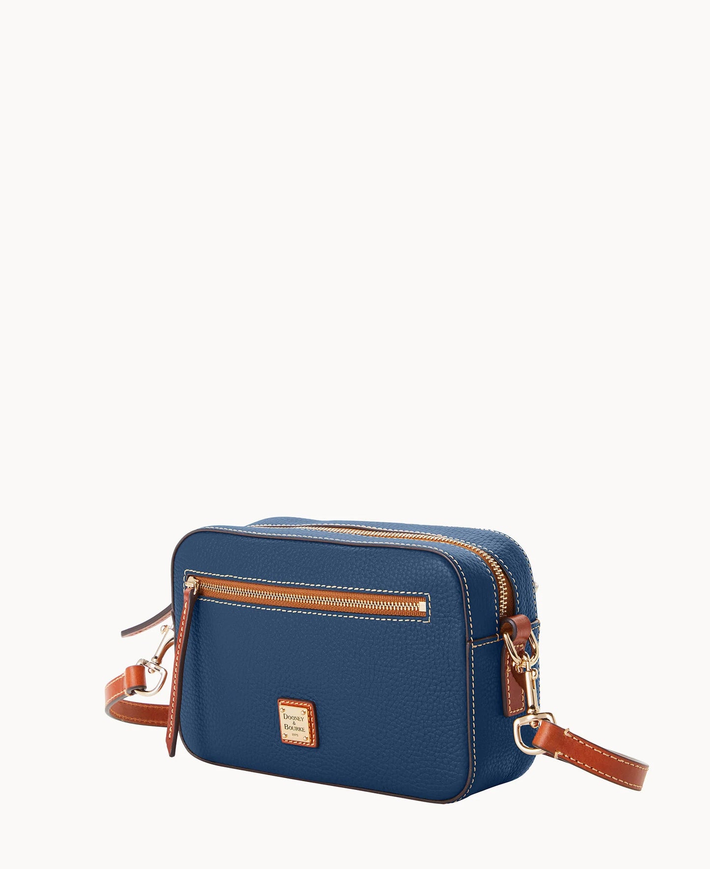 Pebble Grain Camera Zip Crossbody