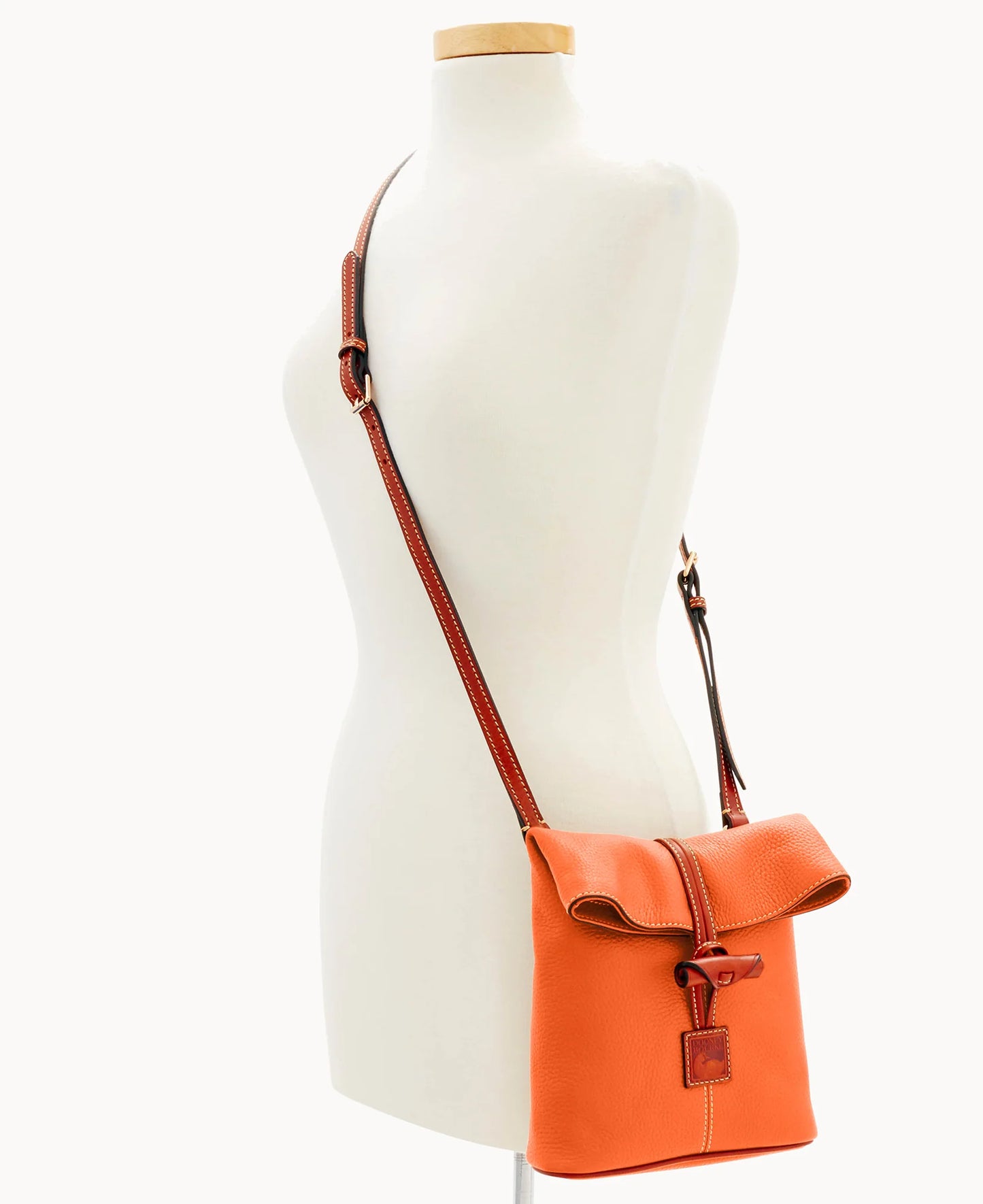 Pebble Grain Toggle Crossbody