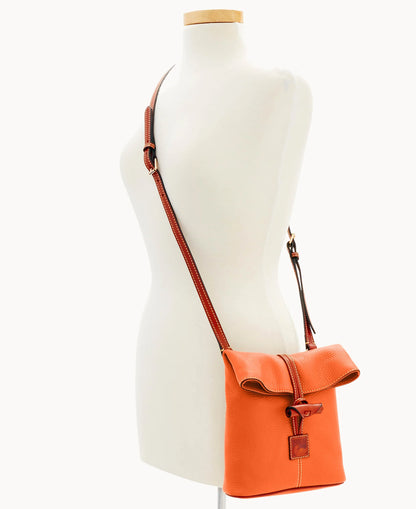 Pebble Grain Toggle Crossbody