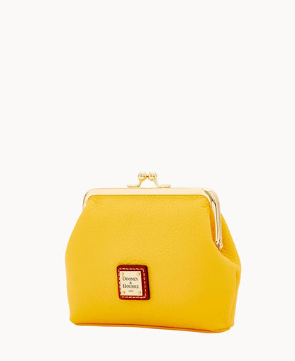 Pebble Grain Large Framed Purse