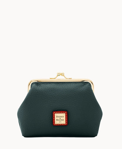 Pebble Grain Large Framed Purse