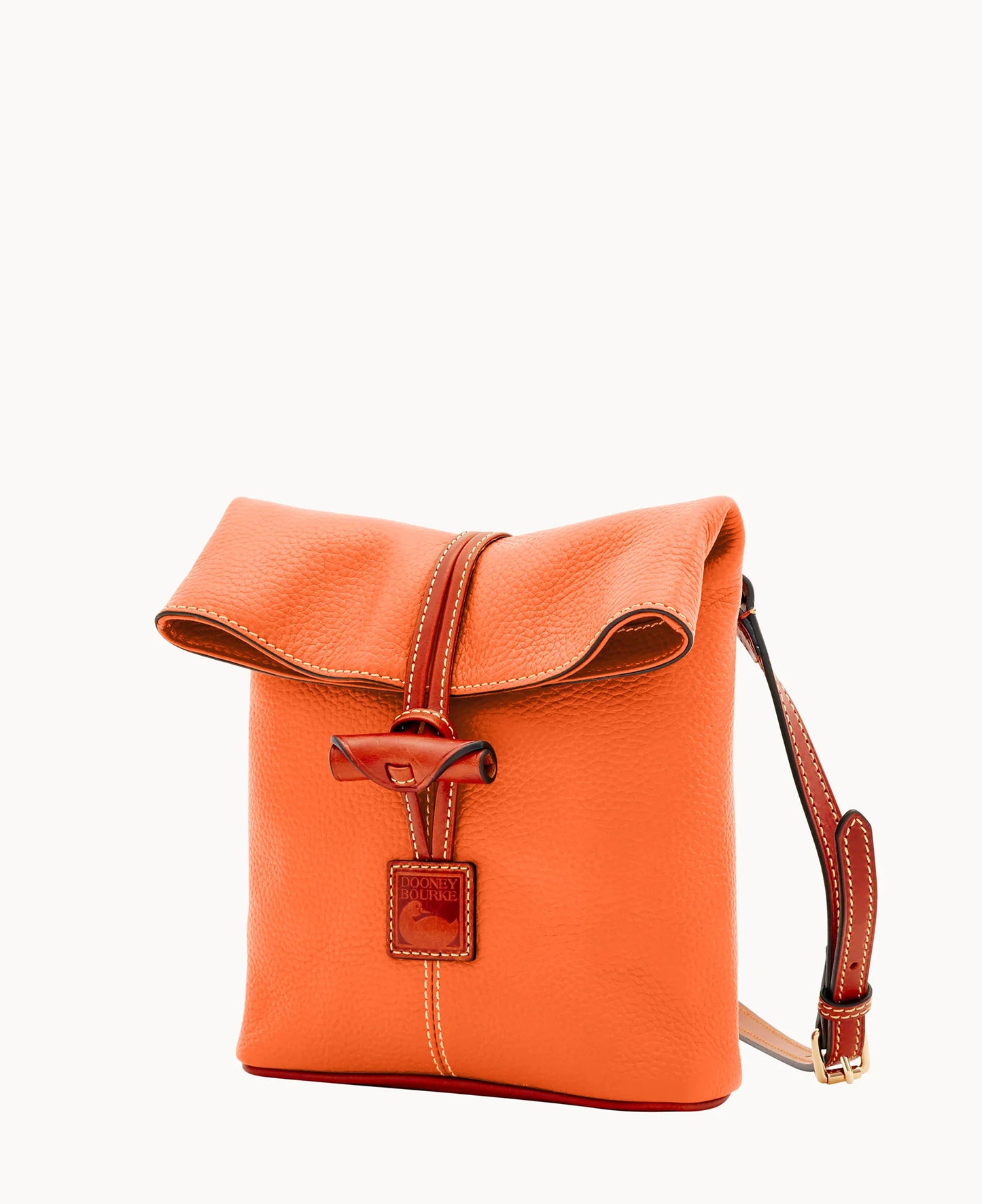 Pebble Grain Toggle Crossbody