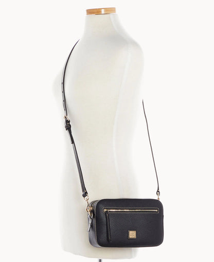 Pebble Grain Camera Zip Crossbody