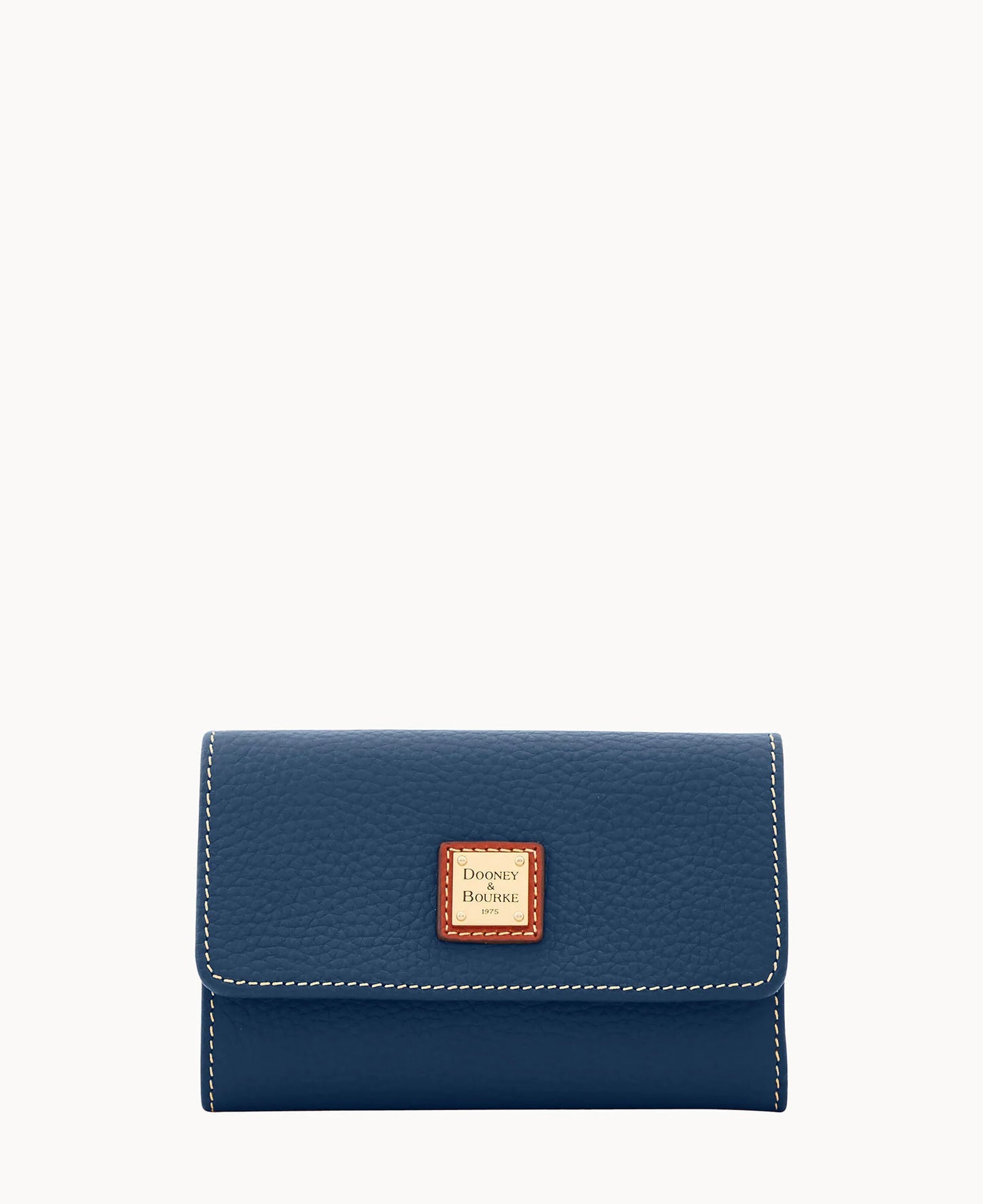 Pebble Grain Flap Wallet