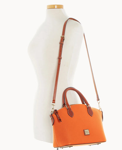 Pebble Grain Geena Satchel