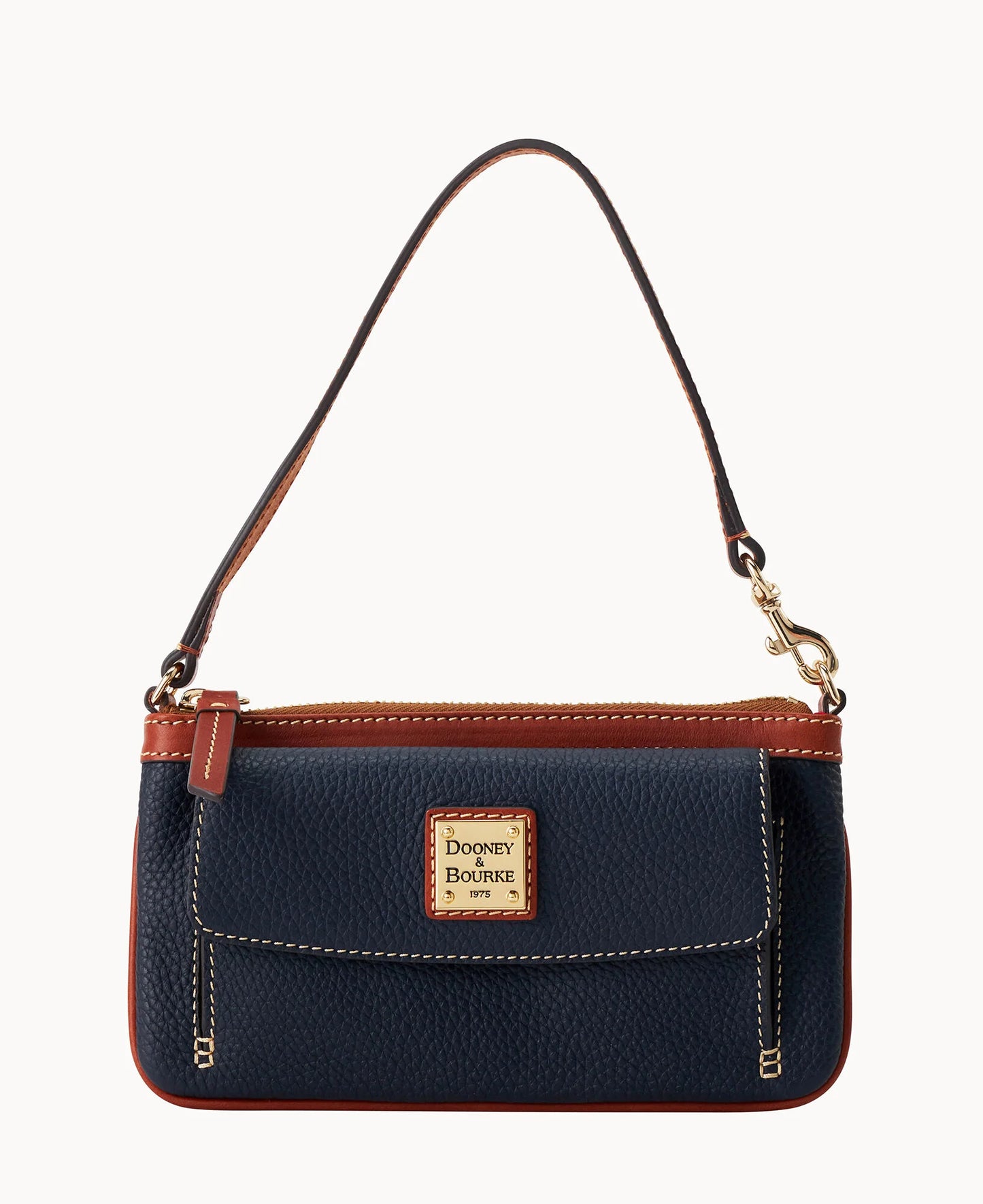Pebble Grain Pocket Wristlet