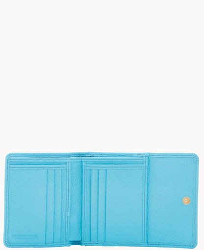 Pebble Grain Small Flap Wallet