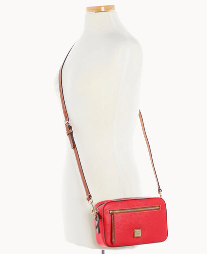 Pebble Grain Camera Zip Crossbody