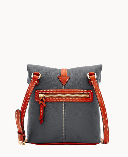 Pebble Grain Toggle Crossbody