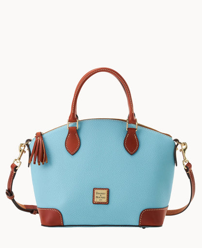 Pebble Grain Geena Satchel