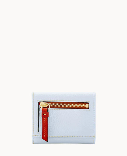 Pebble Grain Small Flap Wallet
