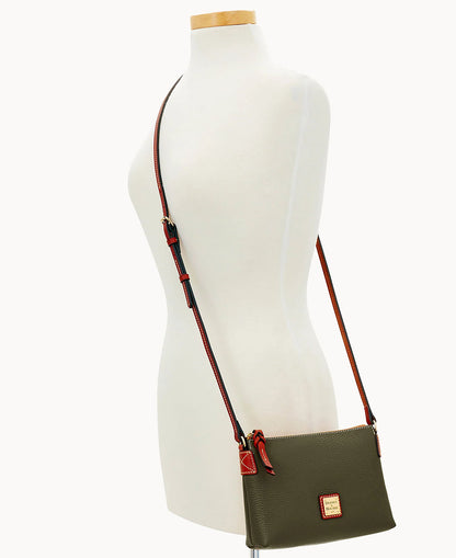 Pebble Grain Crossbody Pouchette