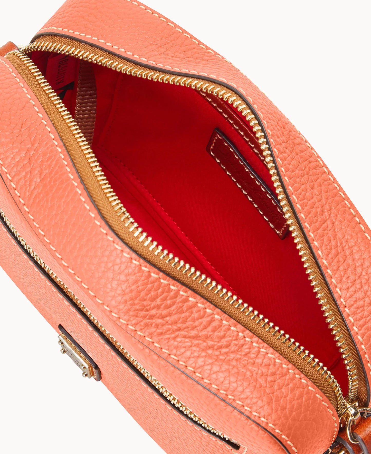 Pebble Grain Camera Zip Crossbody