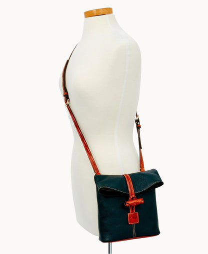 Pebble Grain Toggle Crossbody