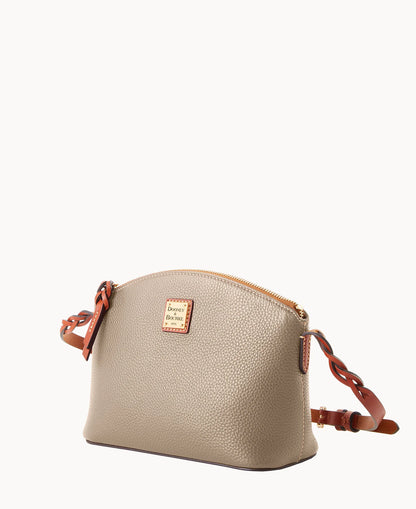 Pebble Grain Penny Crossbody